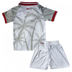 Camiseta de fútbol Haiti Niño 2ª equipación Copa Mundial 2026