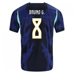 Camiseta de fútbol Brasil Bruno Guimaraes 8 2ª equipación Copa Mundial 2026