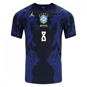 Camiseta de fútbol Brasil Bruno Guimaraes 8 2ª equipación Copa Mundial 2026