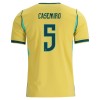 Camiseta de fútbol Brasil Casemiro 5 1ª equipación Copa Mundial 2026 Camiseta de fútbol Brasil Casemiro 5 1ª equipación Copa Mundial 2026