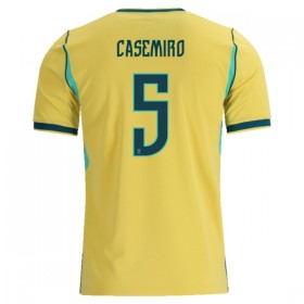 Camiseta de fútbol Brasil Casemiro 5 1ª equipación Copa Mundial 2026