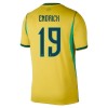 Camiseta de fútbol Brasil Endrick 19 1ª equipación Copa Mundial 2026 Camiseta de fútbol Brasil Endrick 19 1ª equipación Copa Mundial 2026