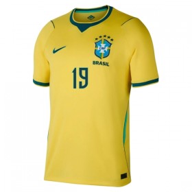 Camiseta de fútbol Brasil Endrick 19 1ª equipación Copa Mundial 2026