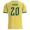Camiseta de fútbol Brasil Estevao 20 1ª equipación Copa Mundial 2026 Camiseta de fútbol Brasil Estevao 20 1ª equipación Copa Mundial 2026