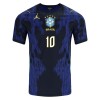 Camiseta de fútbol Brasil Pele 10 2ª equipación Copa Mundial 2026