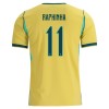 Camiseta de fútbol Brasil Raphinha 11 1ª equipación Copa Mundial 2026 Camiseta de fútbol Brasil Raphinha 11 1ª equipación Copa Mundial 2026