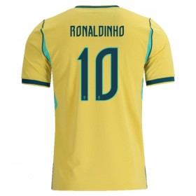 Camiseta de fútbol Brasil Ronaldinho 10 1ª equipación Copa Mundial 2026