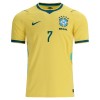 Camiseta de fútbol Brasil Vini JR. 7 1ª equipación Copa Mundial 2026