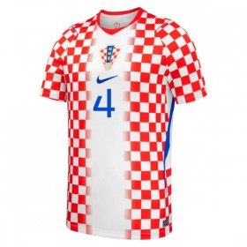 Camiseta de fútbol Croacia Gvardiol 4 1ª equipación Copa Mundial 2026