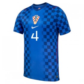 Camiseta de fútbol Croacia Gvardiol 4 2ª equipación Copa Mundial 2026