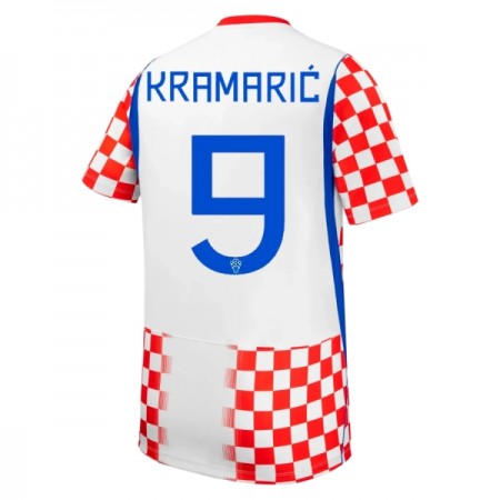 Camiseta de fútbol Croacia Kramaric 9 1ª equipación Copa Mundial 2026 Camiseta de fútbol Croacia Kramaric 9 1ª equipación Copa Mundial 2026
