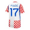 Camiseta de fútbol Croacia P. Sucic 17 1ª equipación Copa Mundial 2026 Camiseta de fútbol Croacia P. Sucic 17 1ª equipación Copa Mundial 2026