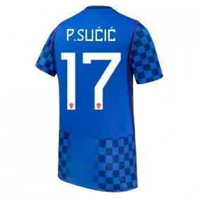 Camiseta de fútbol Croacia P. Sucic 17 2ª equipación Copa Mundial 2026