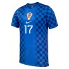 Camiseta de fútbol Croacia P. Sucic 17 2ª equipación Copa Mundial 2026