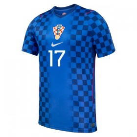Camiseta de fútbol Croacia P. Sucic 17 2ª equipación Copa Mundial 2026