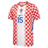 Camiseta de fútbol Croacia Pasalic 15 1ª equipación Copa Mundial 2026