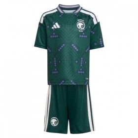 Camiseta de fútbol Arabia Saudita Niño 1ª equipación Copa Mundial 2026