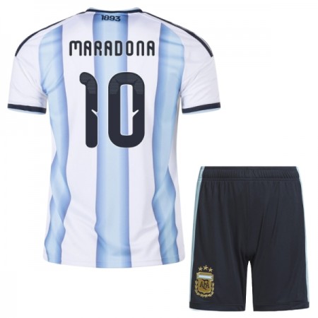 Camiseta de fútbol Argentina Maradona 10 Niño 1ª equipación Copa Mundial 2026 Camiseta de fútbol Argentina Maradona 10 Niño 1ª equipación Copa Mundial 2026