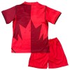 Camiseta de fútbol Canadá Niño 1ª equipación Copa Mundial 2026