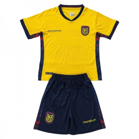 Camiseta de fútbol Ecuador Niño 1ª equipación Copa Mundial 2026