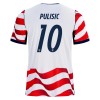 Camiseta de fútbol Estados Unidos Pulisic 10 1ª equipación Copa Mundial 2026