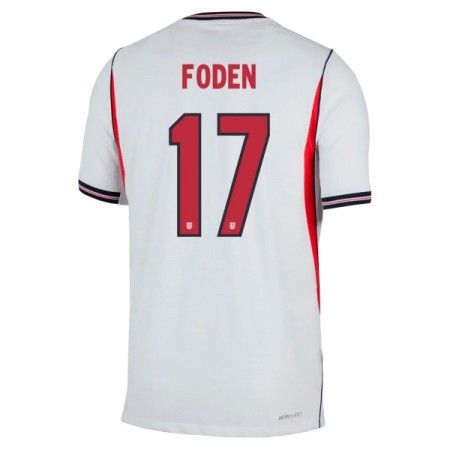 Camiseta de fútbol Inglaterra Foden 17 1ª equipación Copa Mundial 2026 Camiseta de fútbol Inglaterra Foden 17 1ª equipación Copa Mundial 2026