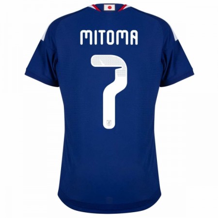 Camiseta de fútbol Japón Mitoma 7 1ª equipación Copa Mundial 2026 Camiseta de fútbol Japón Mitoma 7 1ª equipación Copa Mundial 2026