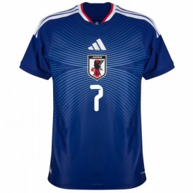 Camiseta de fútbol Japón Mitoma 7 1ª equipación Copa Mundial 2026