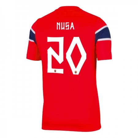 Camiseta de fútbol Noruega Nusa 7 1ª equipación Copa Mundial 2026 Camiseta de fútbol Noruega Nusa 7 1ª equipación Copa Mundial 2026