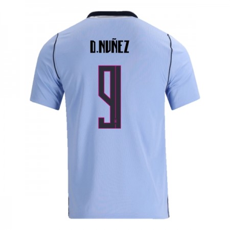 Camiseta de fútbol Uruguay Darwin Nunez 9 1ª equipación Copa Mundial 2026