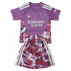 Camiseta de fútbol Arsenal Portero Niño 2026-27 Violeta
