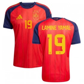Camiseta de fútbol España 2 Stars Lamine Yamal 19 1ª equipación Copa Mundial 2026