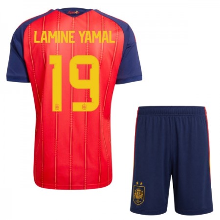 Camiseta de fútbol España 2 Stars Lamine Yamal 19 Niño 1ª equipación Copa Mundial 2026 Camiseta de fútbol España 2 Stars Lamine Yamal 19 Niño 1ª equipación Copa Mundial 2026