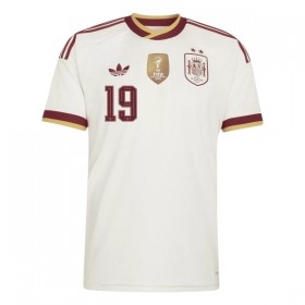 Camiseta de fútbol España 2 Stars Lamine Yamal 19 Niño 2ª equipación Copa Mundial 2026