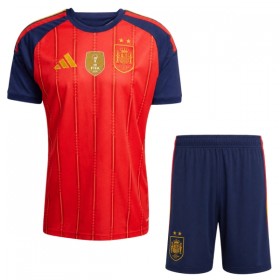 Camiseta de fútbol España 2 Stars Niño 1ª equipación Copa Mundial 2026