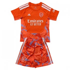 Camiseta de fútbol Arsenal Portero Niño 2026-27 Naranja
