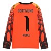 Camiseta de fútbol Borussia Dortmund Kobel 1 Portero 1ª equipación 2026-27 Naranja Manga Larga Camiseta de fútbol Borussia Dortmund Kobel 1 Portero 1ª equipación 2026-27 Naranja Manga Larga