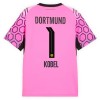Camiseta de fútbol Borussia Dortmund Kobel 1 Portero 2ª equipación 2026-27 Rosa Camiseta de fútbol Borussia Dortmund Kobel 1 Portero 2ª equipación 2026-27 Rosa