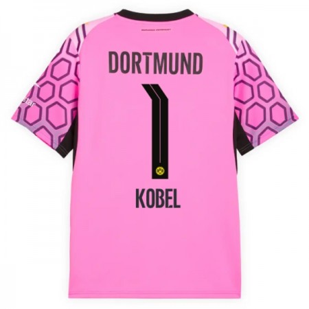 Camiseta de fútbol Borussia Dortmund Kobel 1 Portero 2ª equipación 2026-27 Rosa Camiseta de fútbol Borussia Dortmund Kobel 1 Portero 2ª equipación 2026-27 Rosa