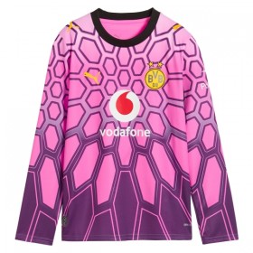 Camiseta de fútbol Borussia Dortmund Kobel 1 Portero 2ª equipación 2026-27 Rosa Manga Larga