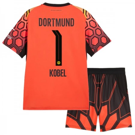 Camiseta de fútbol Borussia Dortmund Kobel 1 Portero Niño 1ª equipación 2026-27 Naranja Camiseta de fútbol Borussia Dortmund Kobel 1 Portero Niño 1ª equipación 2026-27 Naranja