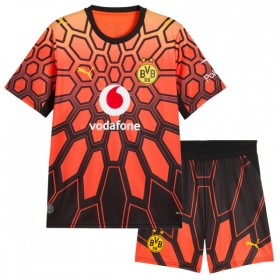 Camiseta de fútbol Borussia Dortmund Kobel 1 Portero Niño 1ª equipación 2026-27 Naranja