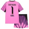 Camiseta de fútbol Borussia Dortmund Kobel 1 Portero Niño 2ª equipación 2026-27 Rosa Camiseta de fútbol Borussia Dortmund Kobel 1 Portero Niño 2ª equipación 2026-27 Rosa