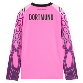 Camiseta de fútbol Borussia Dortmund Portero Niño 2ª equipación 2026-27 Rosa Manga Larga