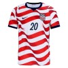Camiseta de fútbol Estados Unidos Balogun 20 1ª equipación Copa Mundial 2026