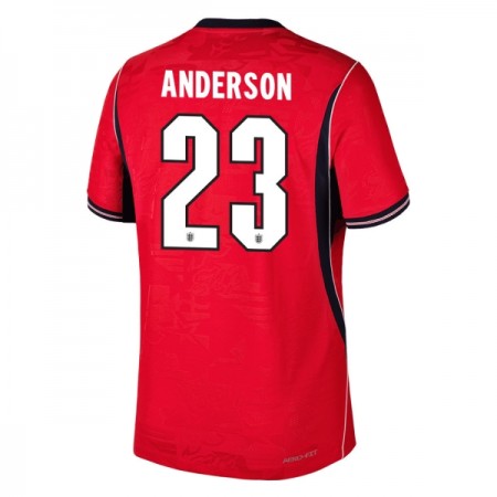 Camiseta de fútbol Inglaterra Elliot Anderson 23 2ª equipación Copa Mundial 2026 Camiseta de fútbol Inglaterra Elliot Anderson 23 2ª equipación Copa Mundial 2026