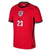 Camiseta de fútbol Inglaterra Elliot Anderson 23 2ª equipación Copa Mundial 2026