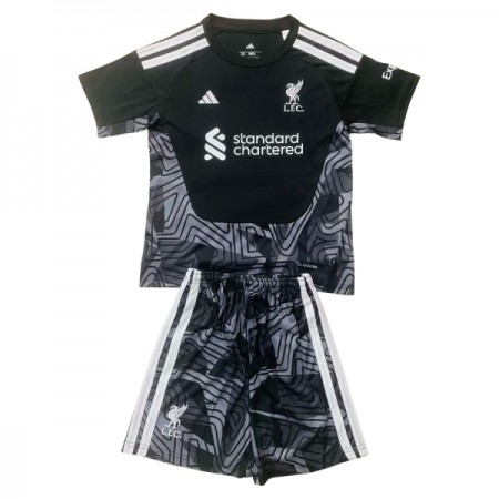 Camiseta de fútbol Liverpool Portero Niño 2026-27 Negra Camiseta de fútbol Liverpool Portero Niño 2026-27 Negra