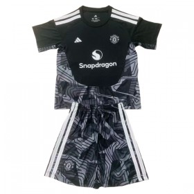 Camiseta de fútbol Manchester United Portero Niño 2026-27 Negra