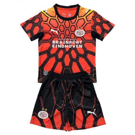 Camiseta de fútbol PSV Eindhoven Portero Niño 2026-27 Naranja